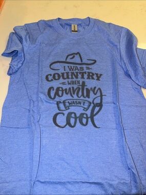 Graphic Tee - 'I Was Country When Country Wasn't Cool'